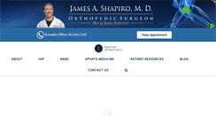 Desktop Screenshot of kenoshaorthopedics.com